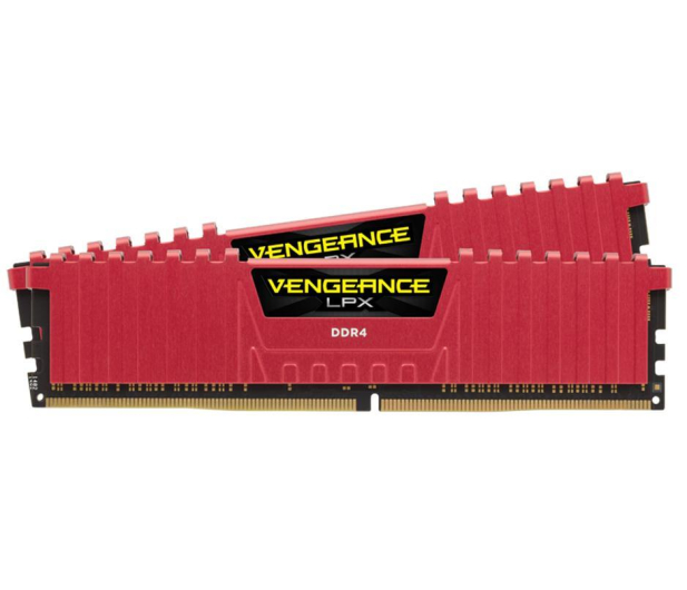 Corsair 16GB (2x8GB) 2133MHz CL13 Vengeance LPX Red - 257997 - zdjęcie 2